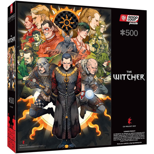 Merc  Puzzle Witcher Nilfgaard
 500 Teile