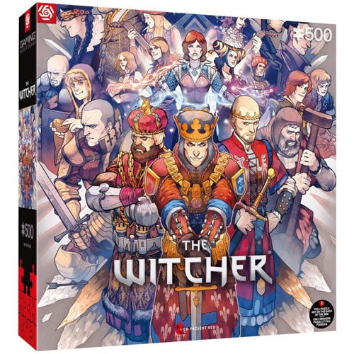 Merc  Puzzle Witcher Northern Realms
 500 Teile