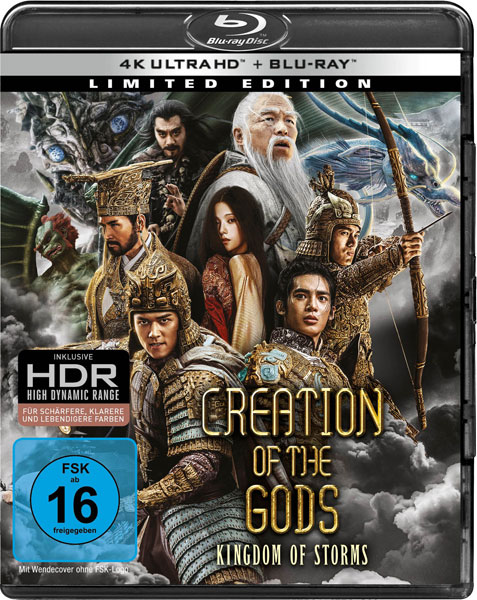 Creation of the Gods: Kingdom of Storms (UHD+BR) 
4K HDR 2-Disc Limited Edition LTD.