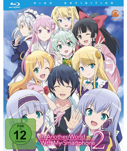 In Another World With My Smartphone - GA #2 (BR) 
Gesamtausgabe - Staffel #2, 2Disc