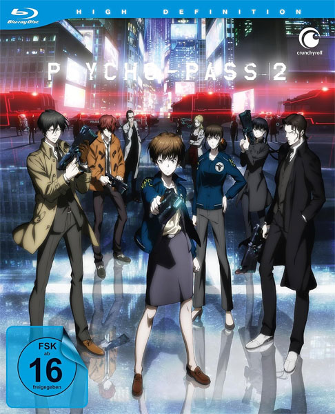 Psycho Pass - Staffel 2  (BR) GA 
Gesamtausgabe, 2Disc, Neuauflage