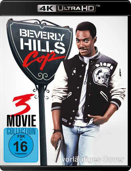 Beverly Hills Cop  1-3 (UHD+BR) 4K 
Movie Collection, 6Disc, remastered