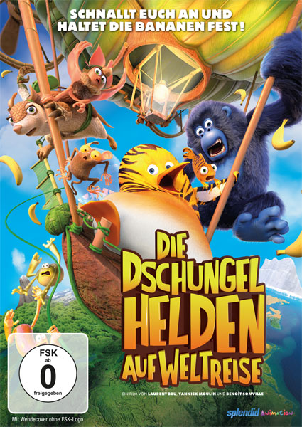 Dschungelhelden auf Weltreise (DVD) 
Min: 86/DD5.1/WS