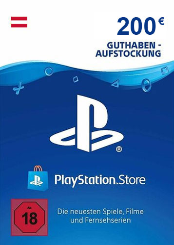 PSN Code 200  Euro AT
 Code wird als PDF Datei geliefert
 PlayStation Network Einzweckgutschein