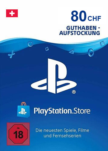 PSN Code  80 CHF
 Code wird als PDF Datei geliefert
 PlayStation Network Einzweckgutschein