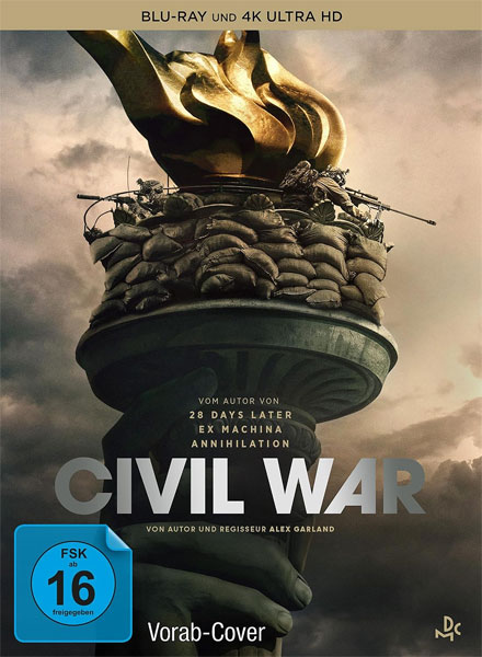 Civil War (UHD+BR) LE  -Mediabook- 4K 
Limited Edition