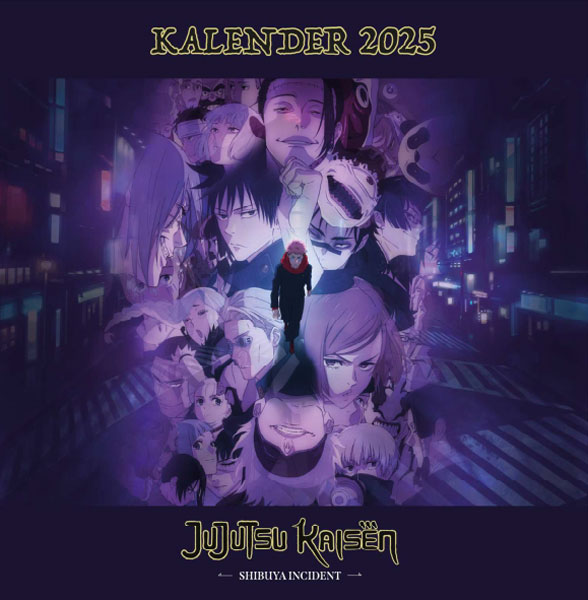 Wandkalender 2025 - Jujutsu Kaisen