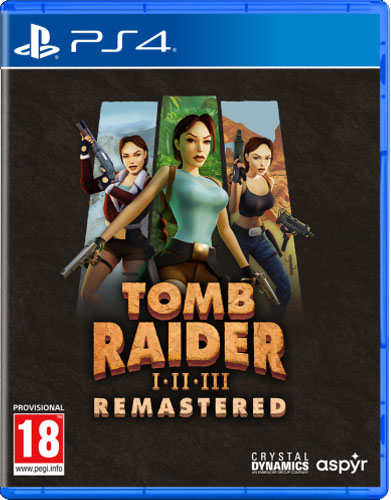 Tomb Raider 1-3  PS-4  Remastered  UK