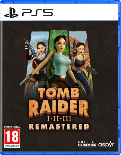 Tomb Raider 1-3  PS-5  Remastered  UK