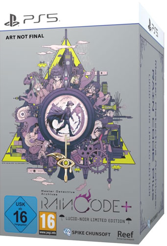 Master Detective Archives: RAIN CODE L.E.  PS-5 UK
 RAIN CODE PLUS Lucid-Noir Limited Edition