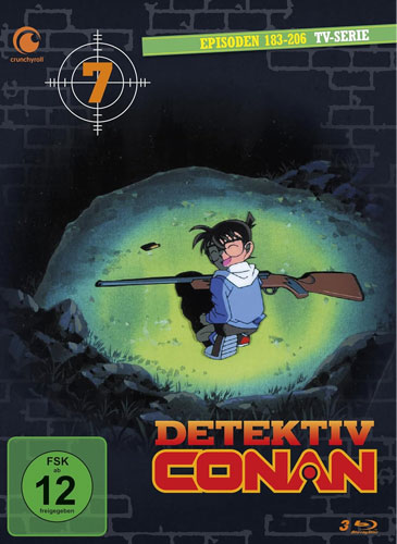 Detektiv Conan - TV Serie Box #7 (BR) 3Disc 
Min: 650/DD/VB  Ep.183-206