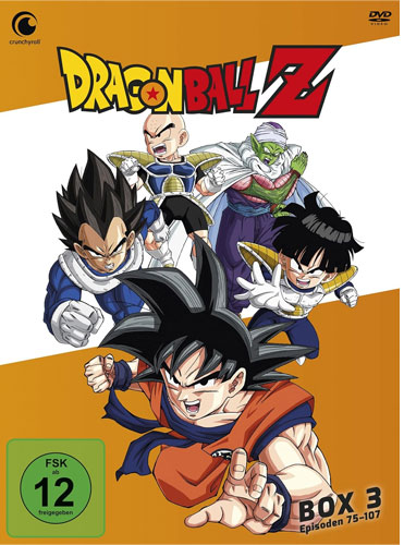 Dragonball Z - BOX 3 (DVD) TV -Neu- 
5Disc, Folge 75-107