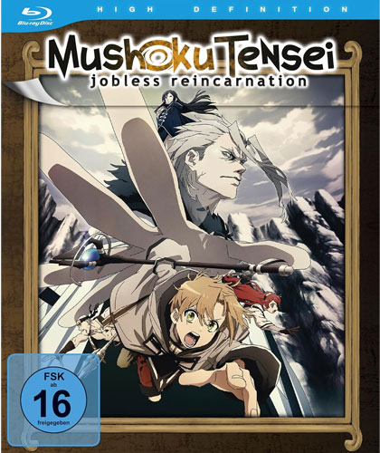 Mushoku Tensei: Jobless Reincarnation 1.1 (BR) SS 
Limited Edition mit Sammelschuber, Ep. 01-06
