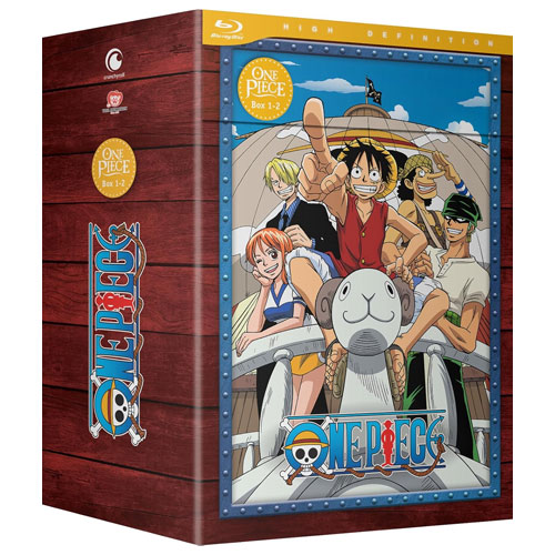 One Piece BOX  1+2 (DVD) Limited Edition 
12-Disc, Ep.: 01-96