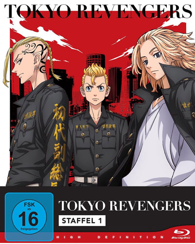 Tokyo Revengers - Staffel 1.1 (BR) LE -SS- 
Limited Edition mit Sammelschuber, Ep. 01-06