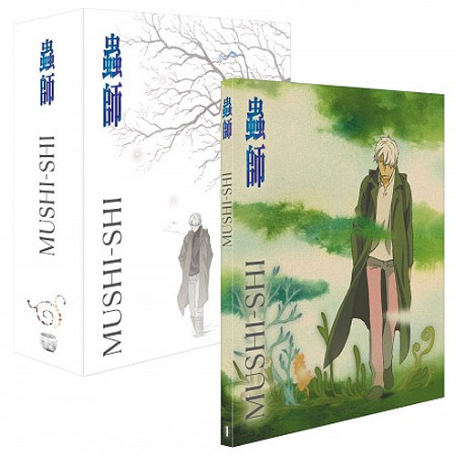 Mushi-Shi - Volume 1.1 (BR) LTD - Sammelschuber 
Disc in Hardcover - Vol. 1 mit Sammelschuber