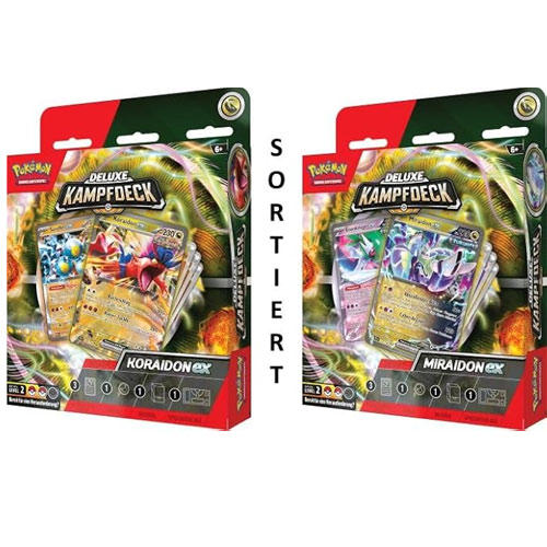 Pokemon Cards Deluxe Battle Deck August24 6-er