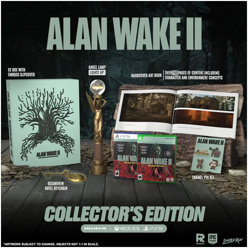 Alan Wake 2  PS-5 Collectors Edition  US
 Limited Run - AW1 per DLC US Account erforderlich