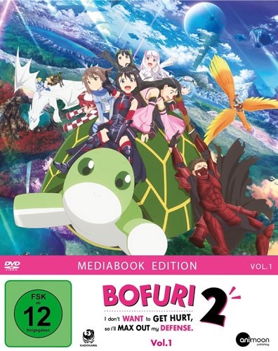 Bofuri: I Dont Want to Get Hurt..  S# 2.1 (BR) SS
 Staffel 2.1 Mediabook mit Sammelschuber, Limited Ed.