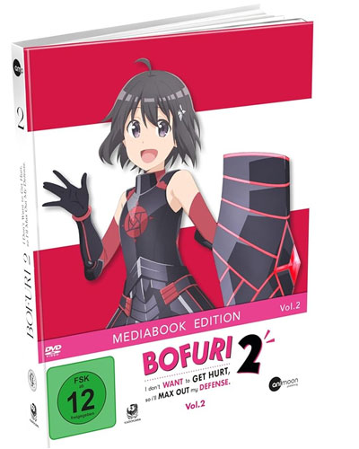 Bofuri: I Dont Want to Get Hurt..  S# 2.2 (DVD) 
Staffel 2.2 Mediabook, Limited Ed.