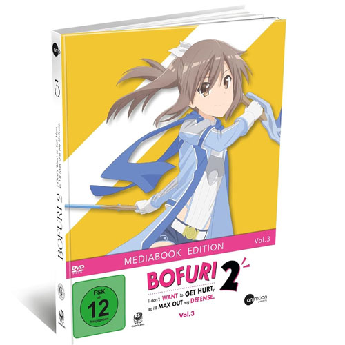 Bofuri: I Dont Want to Get Hurt..  S# 2.3 (DVD) 
Staffel 2.3 Mediabook, Limited Ed.