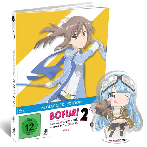 Bofuri: I Dont Want to Get Hurt..  S# 2.3 (BR) 
Staffel 2.3 Mediabook, Limited Ed.