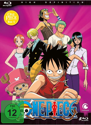 One Piece BOX #5 (BR)  TV-Serie 
5Disc, Ep.: 131-162