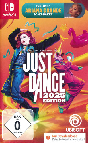 Just Dance   2025  SWITCH  (CiaB)
 Code in a Box