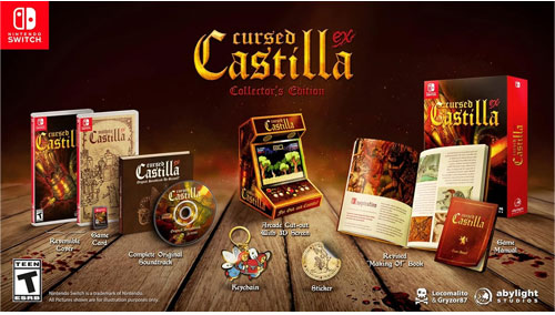 Cursed Castilla Ex  SWITCH C.E.  UK 
 Limited Run (LRG)