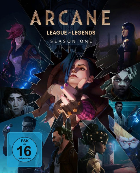 Arcane - League of Legends - Staffel 1 (BR) 
3Disc