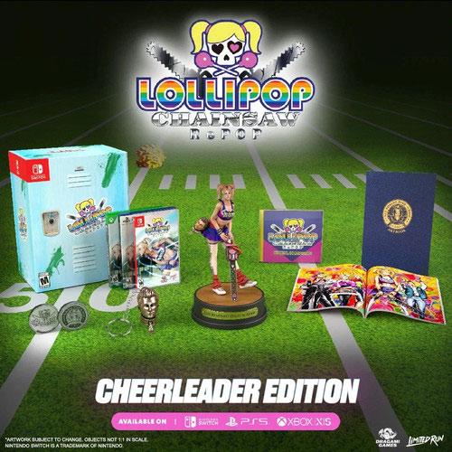 Lollipop Chainsaw RePOP Cheerleader E.  SWITCH US 
 Limited Run
