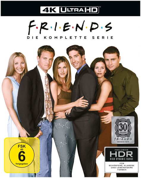 Friends Box-Set  Kompl. Serie (UHD) 4K 25Disc 
Friends: The Complete Series Collection, 30th