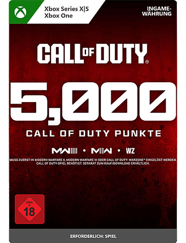 COD   XBSX PIN 5000 Points
 Call of Duty