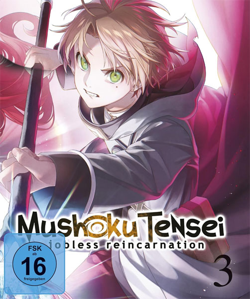 Mushoku Tensei: Jobless Reincarnation 1.3 (DVD) 
Staffel 1.3, Ep: 13-18