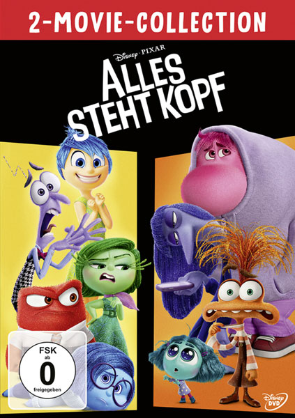 Alles steht Kopf 1 & 2 (DVD) DP 
Min: 191/DD5.1/WS