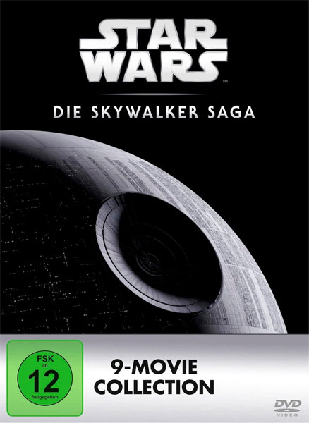Star Wars  1-9  DIE SKYWALKER SAGA (DVD) MC 
Movie Collection, 9 Disc (Neuauflage)