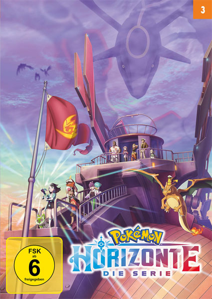 Pokemon Horizonte - Volume 3 (DVD) 2DVDs 
Min: 300/DD/WS Staffel 1.3, Ep. 31-45