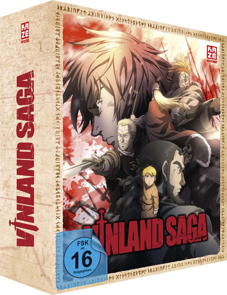 Vinland Saga - Staffel 1 (DVD) GA 
Gesamtausgabe, 4Disc