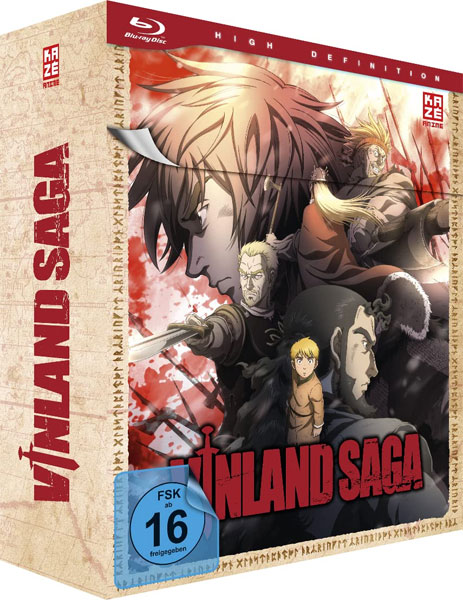 Vinland Saga - Staffel 1 (BR) GA 
Gesamtausgabe, 4Disc