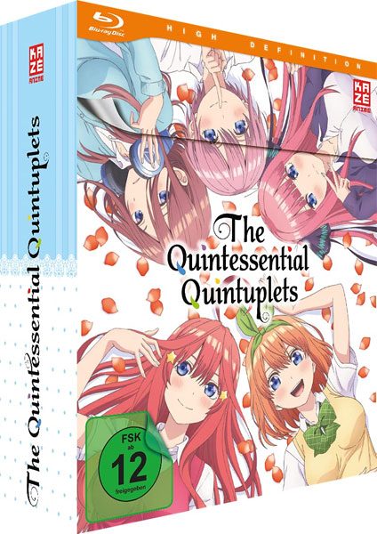Quintessential Quintuplets - Staffel 1 (BR) GA 
Gesamtausgabe, 3Disc