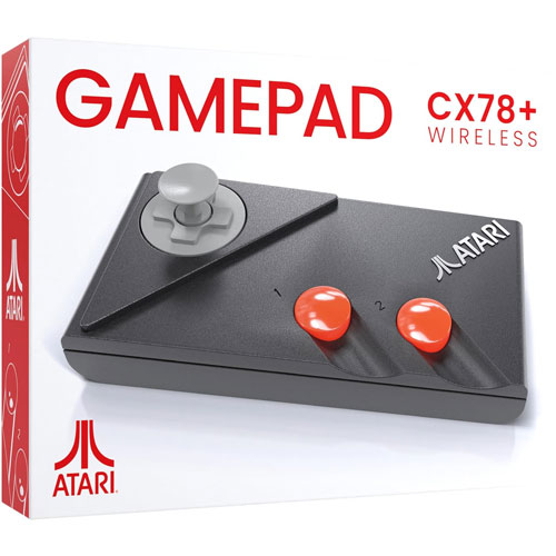 Atari CX78+ Wireless Gamepad
 (für Atari 2600+, 2600, 7800)