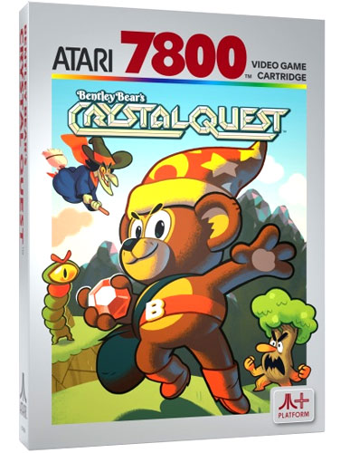 Atari Bentley Bears Crystal Quest  ATARI7800+