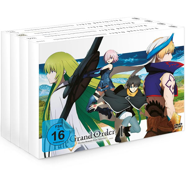 Fate/Grand Order A.D.F.: Babylonia - GA (DVD) 
Gesamtausgabe, Bundle, Ep. 01-21