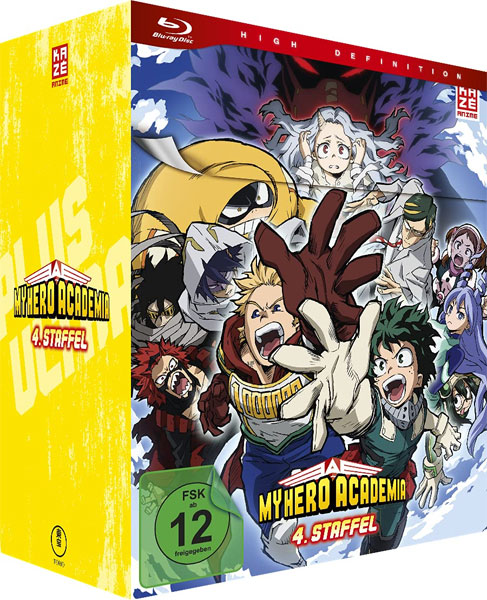 My Hero Academia - Staffel 4  GA  (BR) 5Disc 
Gesamtausgabe, Ep. 64-88 (Neuauflage)
