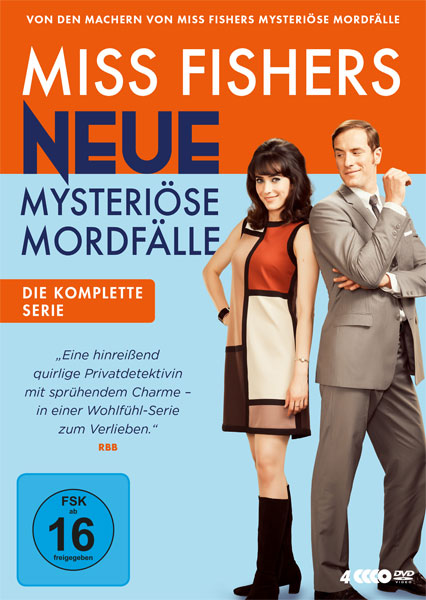 Miss Fishers neue mysteriöse Mordfälle - BOX (DVD)
 Die komplette Serie, 4Disc
