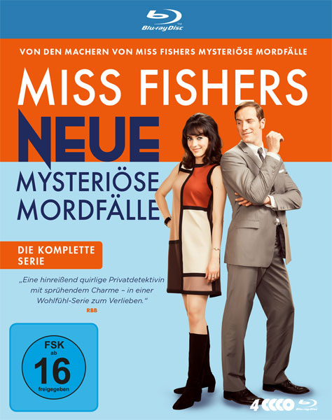 Miss Fishers neue mysteriöse Mordfälle - BOX (BR) 
 Die komplette Serie, 4Disc