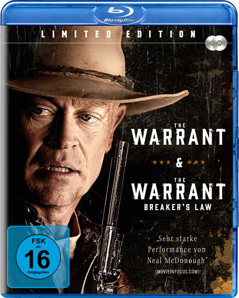 Warrant, The - Doppelpack (BR) LE 
Limited Edition (1.000 Exemplare)