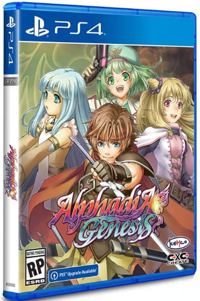 Alphadia Genesis  PS-4  UK 
 Limited Run