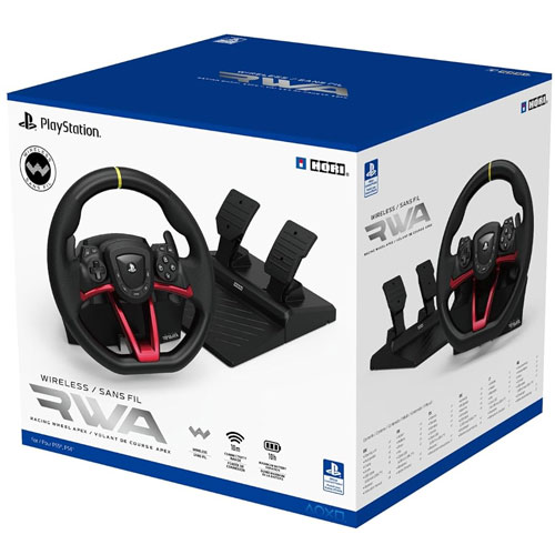 PS5 Lenkrad Wireless Racing Wheel Apex
 HORI (auch PS4 und Windows 11/10)