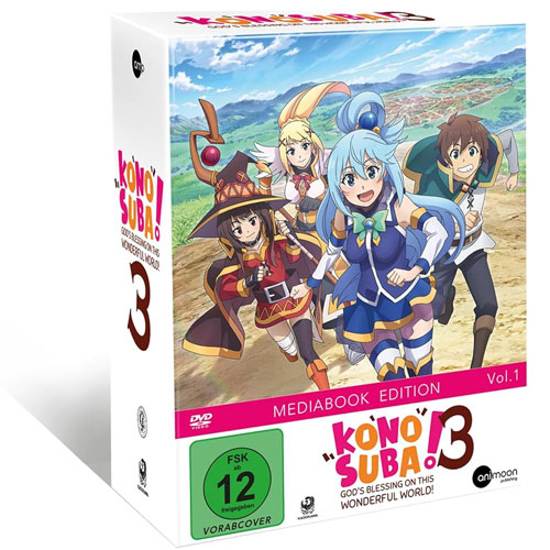 KonoSuba - Staffel 3.1 (DVD) 
AniMoon